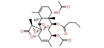 11,12-Deoxystecholide A acetate